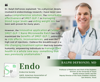 [See results in 7 days]👨‍⚕️Cvreoz® SMGT-GLP-1 Nano Microneedle Patch（Painless, long-lasting, addressing diabetes, obesity, and cardiovascular diseases）